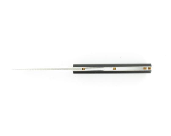 Entretoise Ebène - insert Nacre Couteau de poche par Renoux
