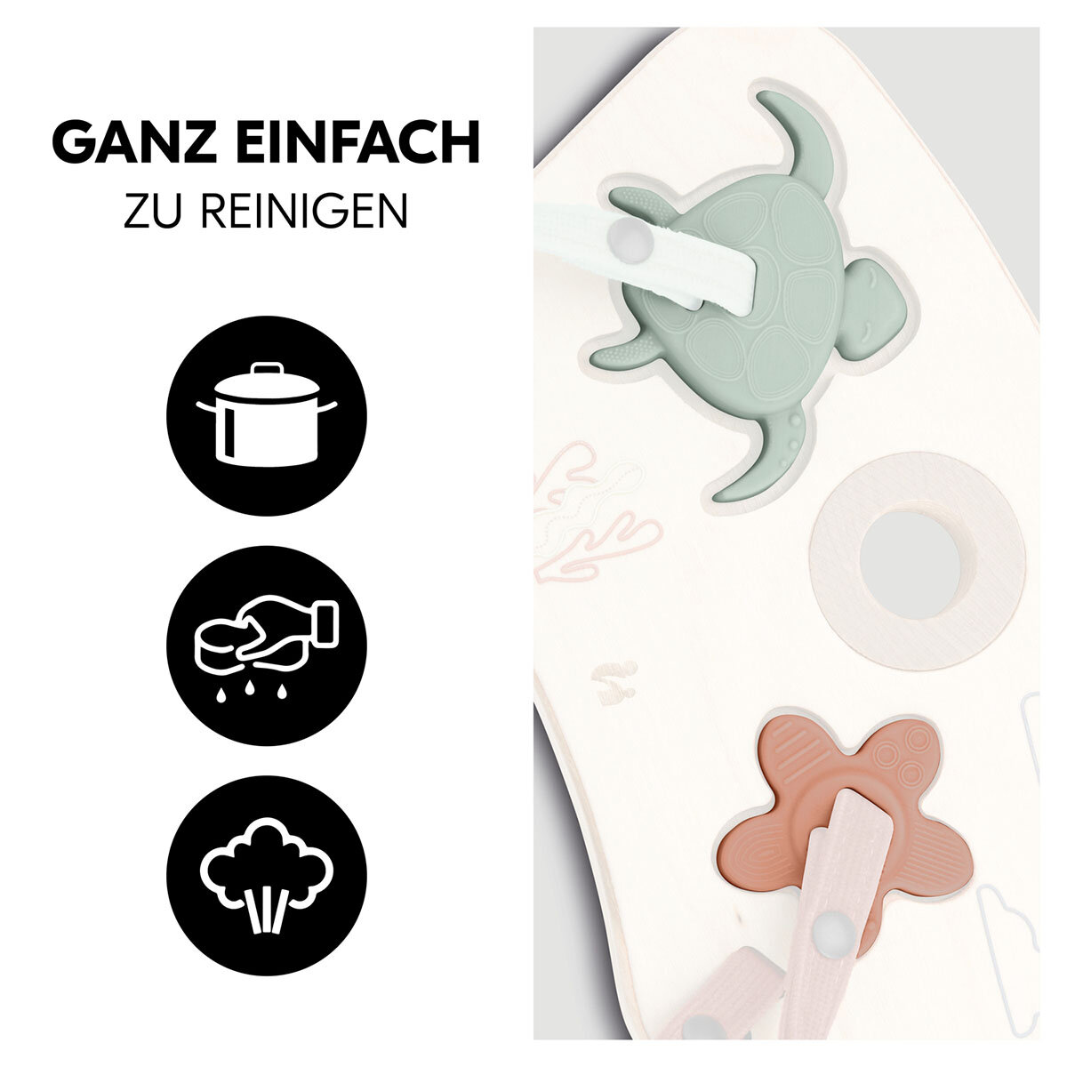 Hauck GmbH + Co. KG Hauck Play Puzzling S Turtle & Flower