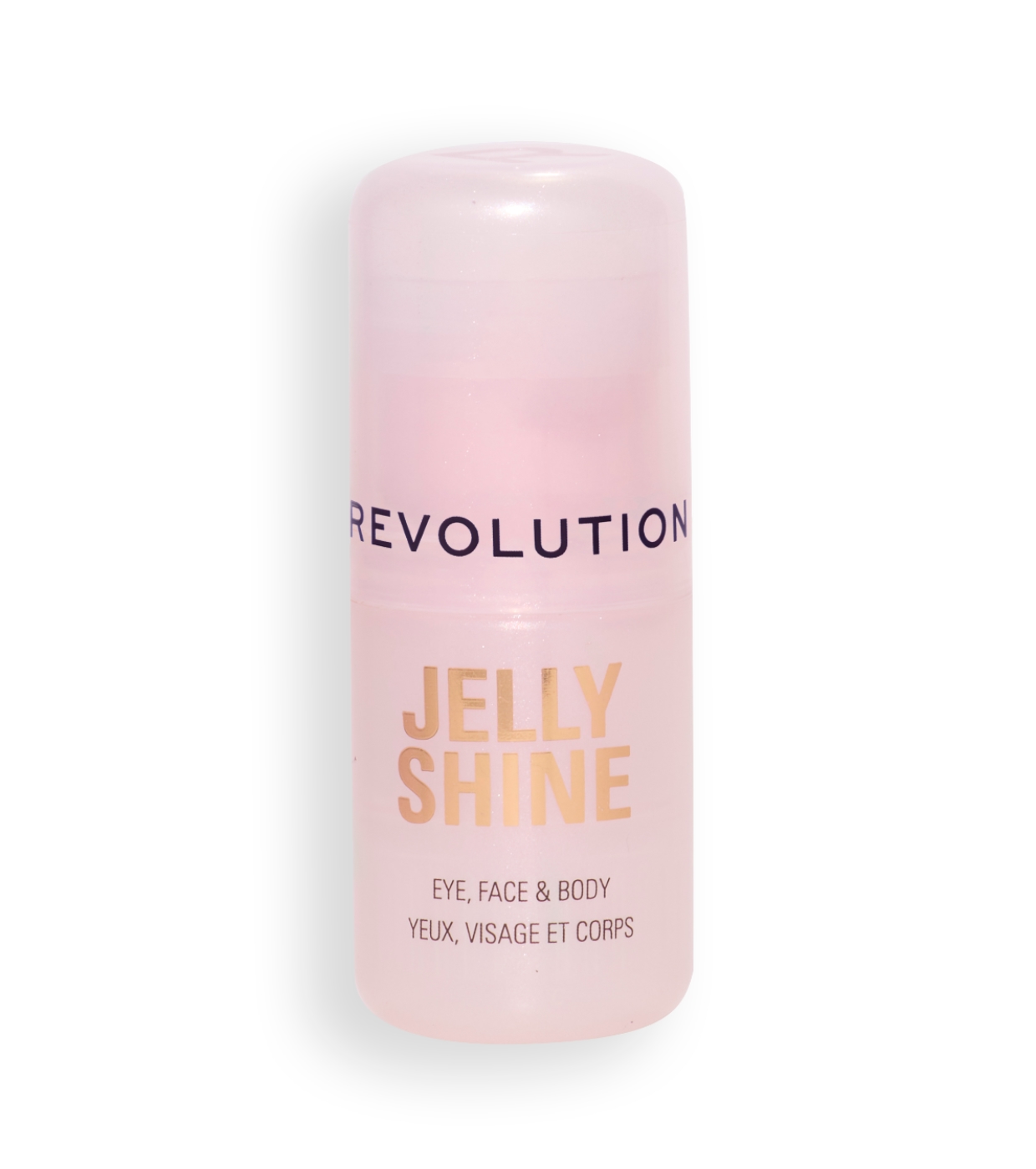 Makeup Revolution - Iluminador Jelly Shine Shadow and Highlight Stick - Ethereal Pink