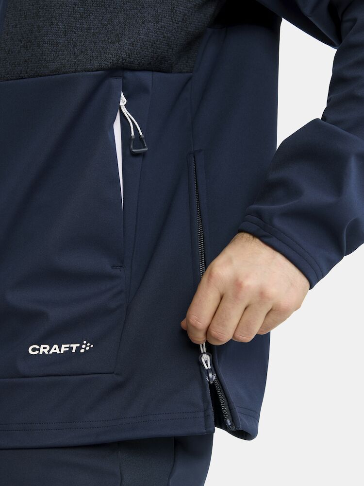 NOR ADV Backcountry Anorak Herre White/Blaze