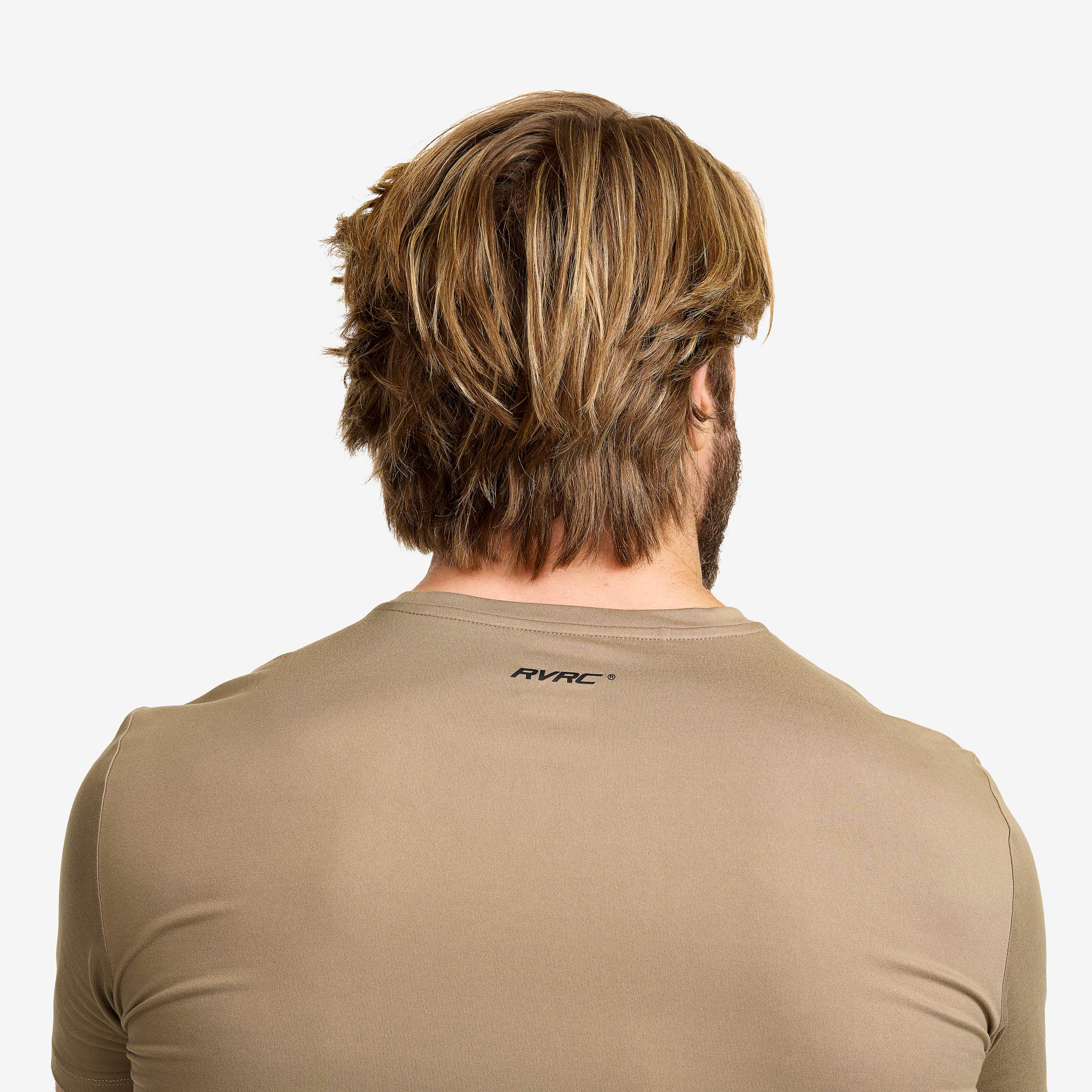 Mission Slim Fit T-shirt Herre Brindle