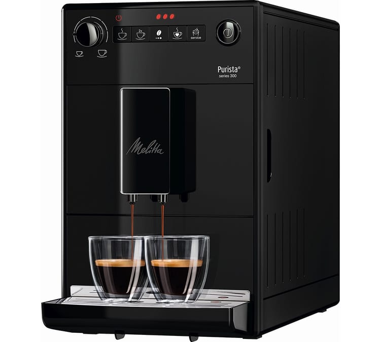 MELITTA Purista® F230-002 Pure Black Exclusive Garantie 3 ans Coloris:Noir