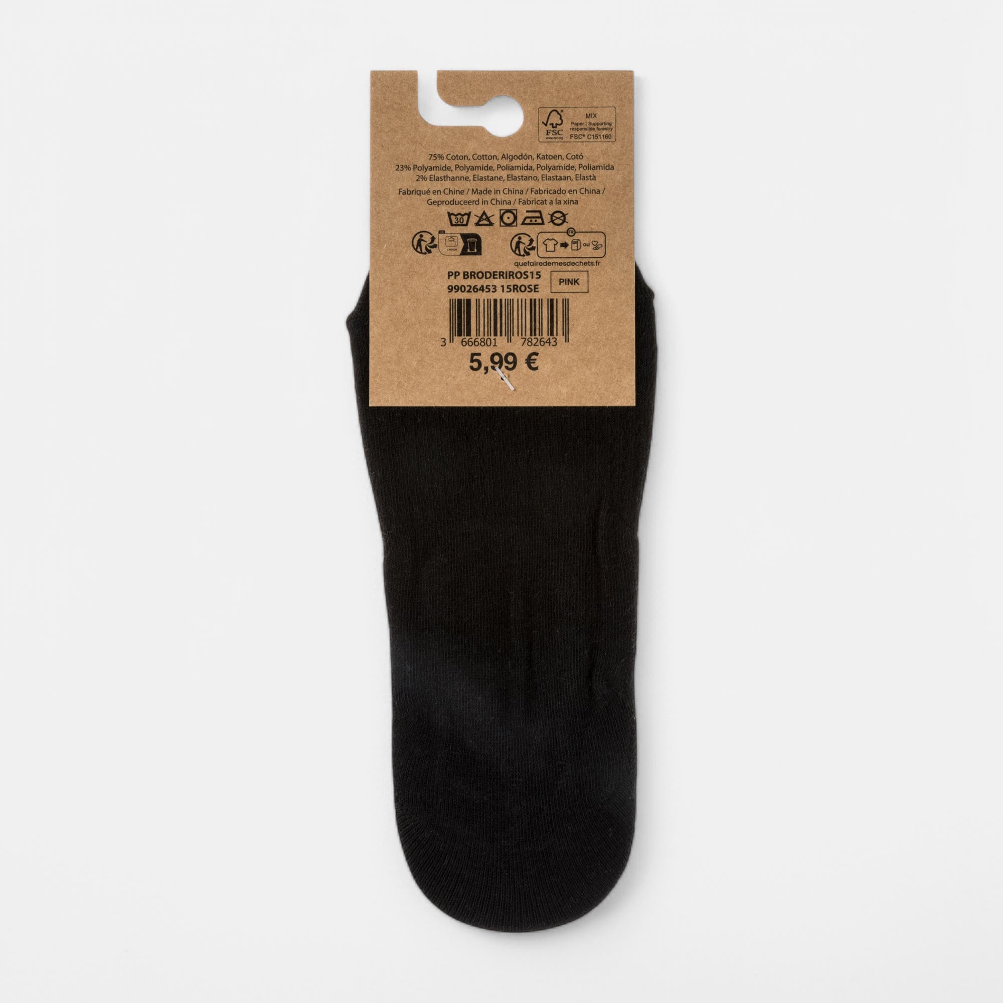 Chaussettes Femme rose