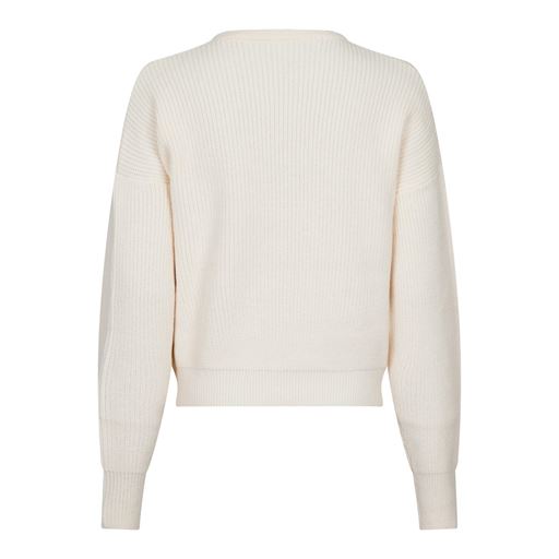 Neo Noir Moana Solid Striktrøje, Off White, 40