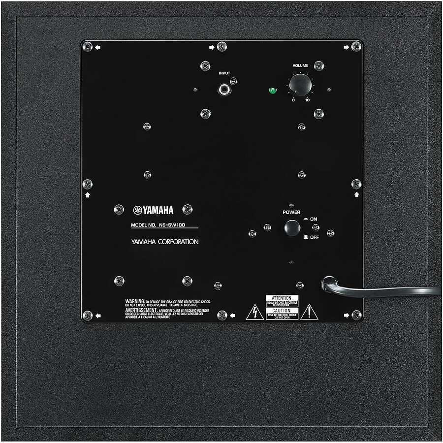 Yamaha NS-SW100 - Noir