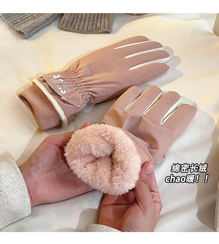 Michu - Skihandschoenen met letters