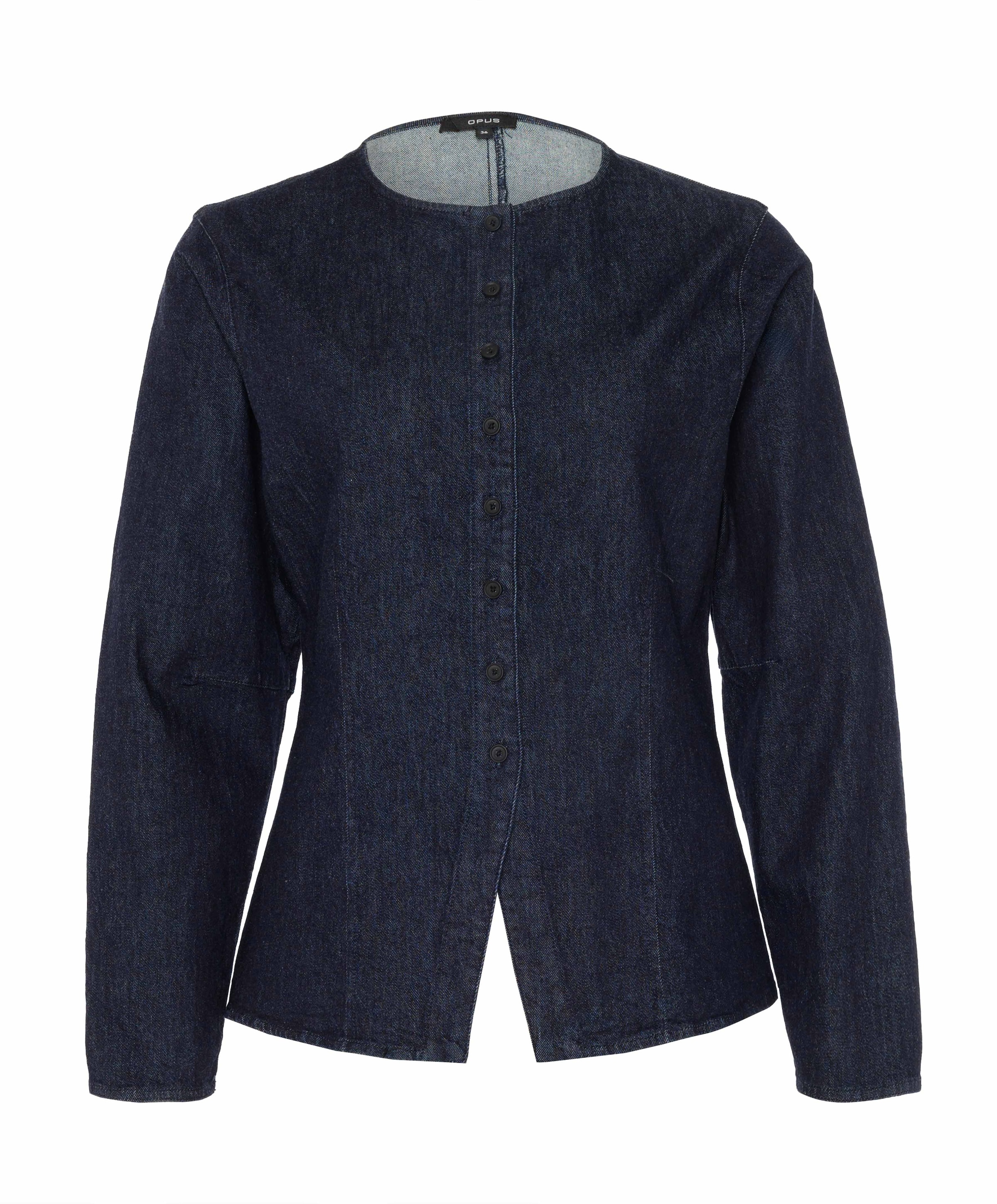 OPUS Dames blouse blauw