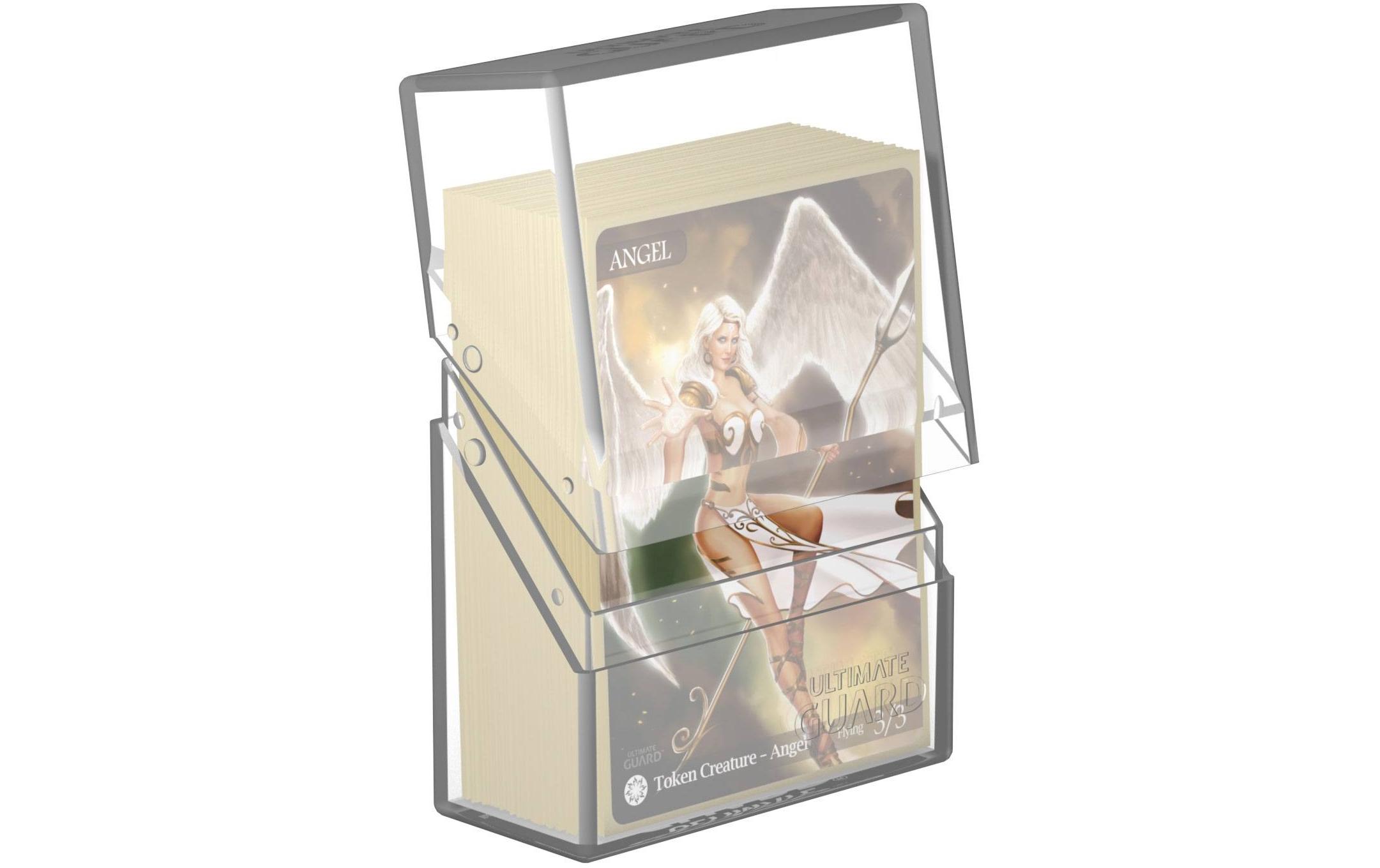 Kartenbox Boulder Deck Case Standardgrösse 40+ TransparentHandliche und feste Kartenbox mit Soft-Touch-Oberfläche