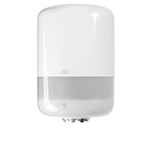 Distributeur d'essuyage dévidage central Tork M2 moyen modèle blanc
