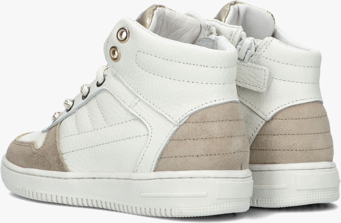 KOEL4KIDS witte koel4kids hoge sneaker 23m005