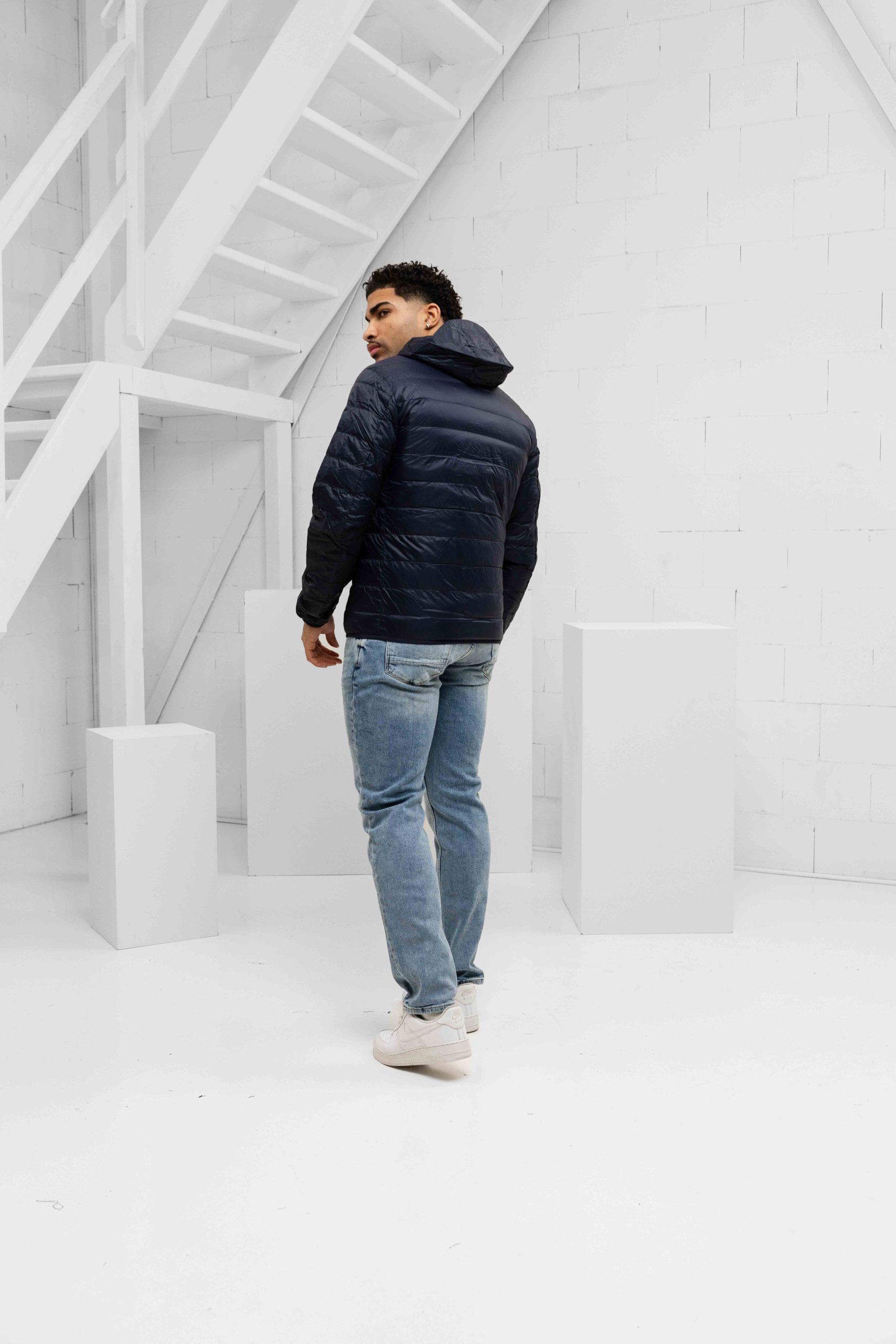 EA7 Emporio Armani 8NPB24 Tussenjas Heren Donkerblauw