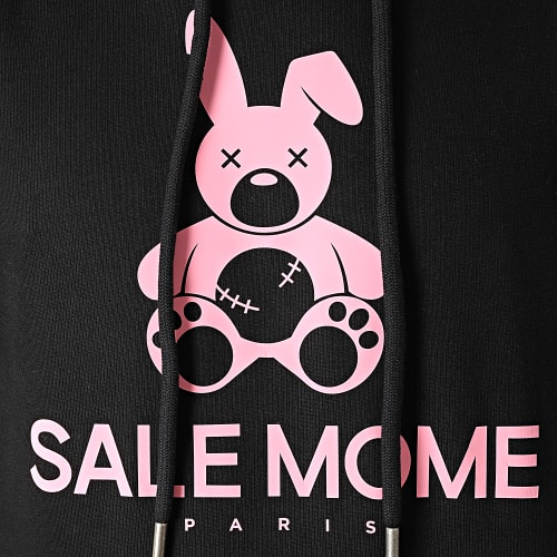 Ensemble De Survetement Lapin Noir Rose