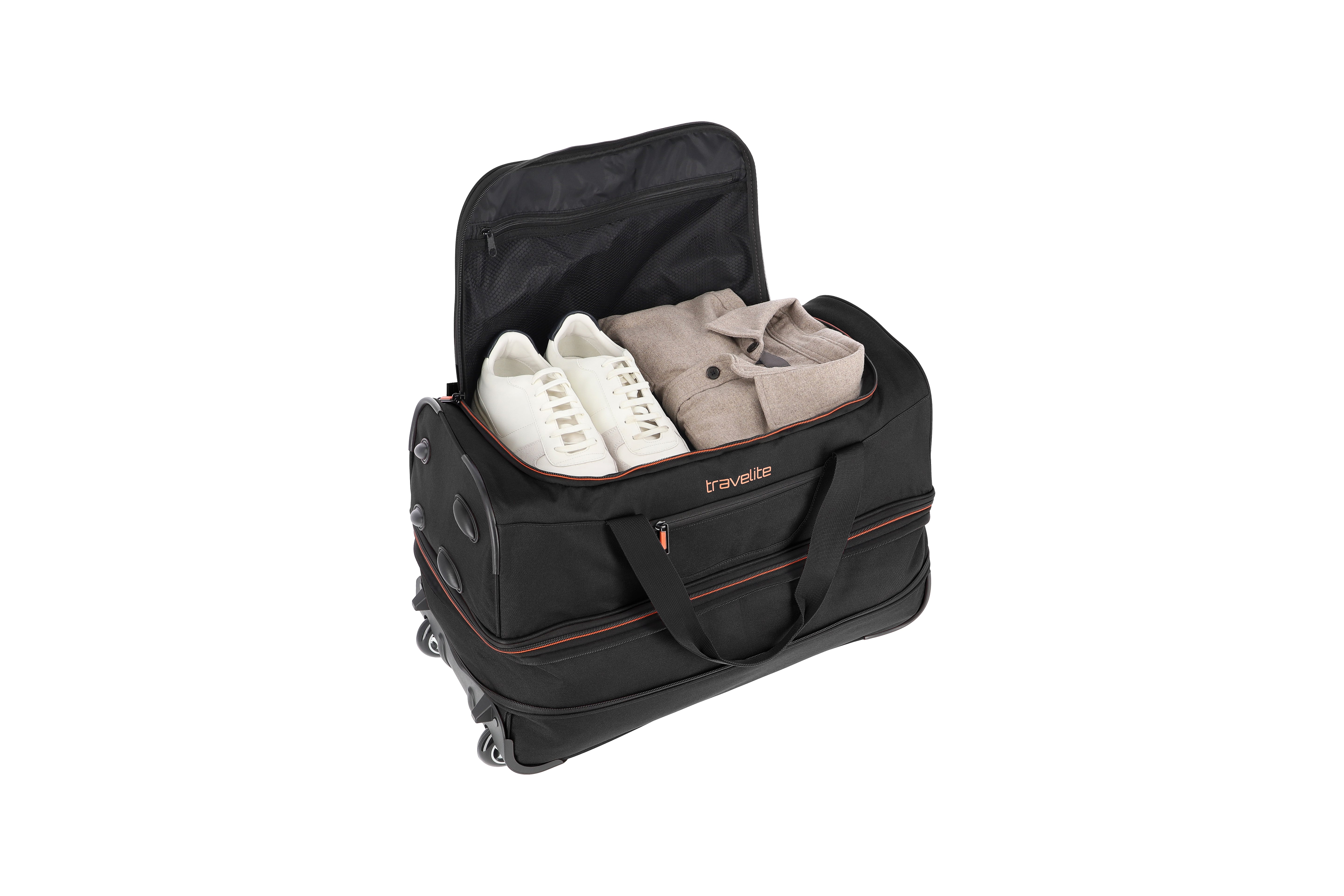 Basics Wheeled Duffle S Exp. black Black