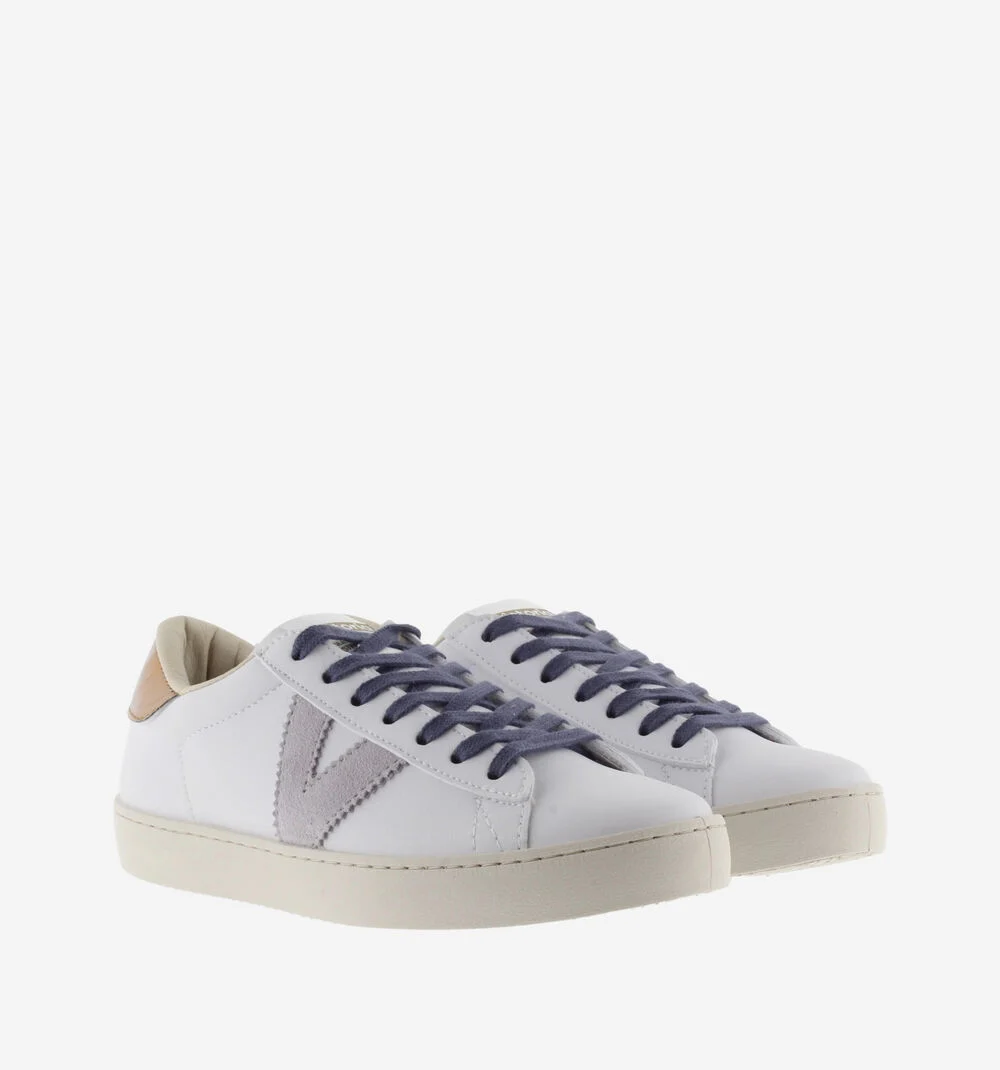 BERLÍN EFFET CUIR MULTICOLORE Baskets femme à effet cuir multicolore COBRE