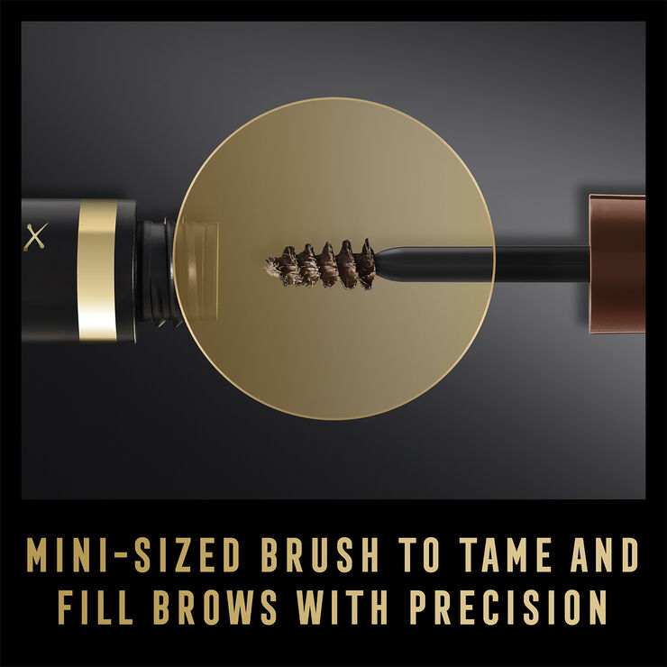 Max Factor MAX FACTOR 2000 Calorie Volumizing Brow Gel Black Black Brown