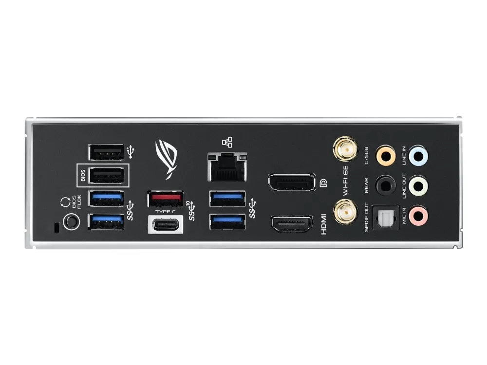 ASUS ROG STRIX B550-F GAMING WIFI II - Bundkort - ATX - Socket AM4 - AMD B550 Chipset - USB-C Gen2, USB 3.2 Gen 1, USB 3.2 Gen 2 - 2.5 Gigabit LAN, Wi-Fi 6, Bluetooth - onboard grafik (CPU påkrævet) - HD Audio (8-kanaler)