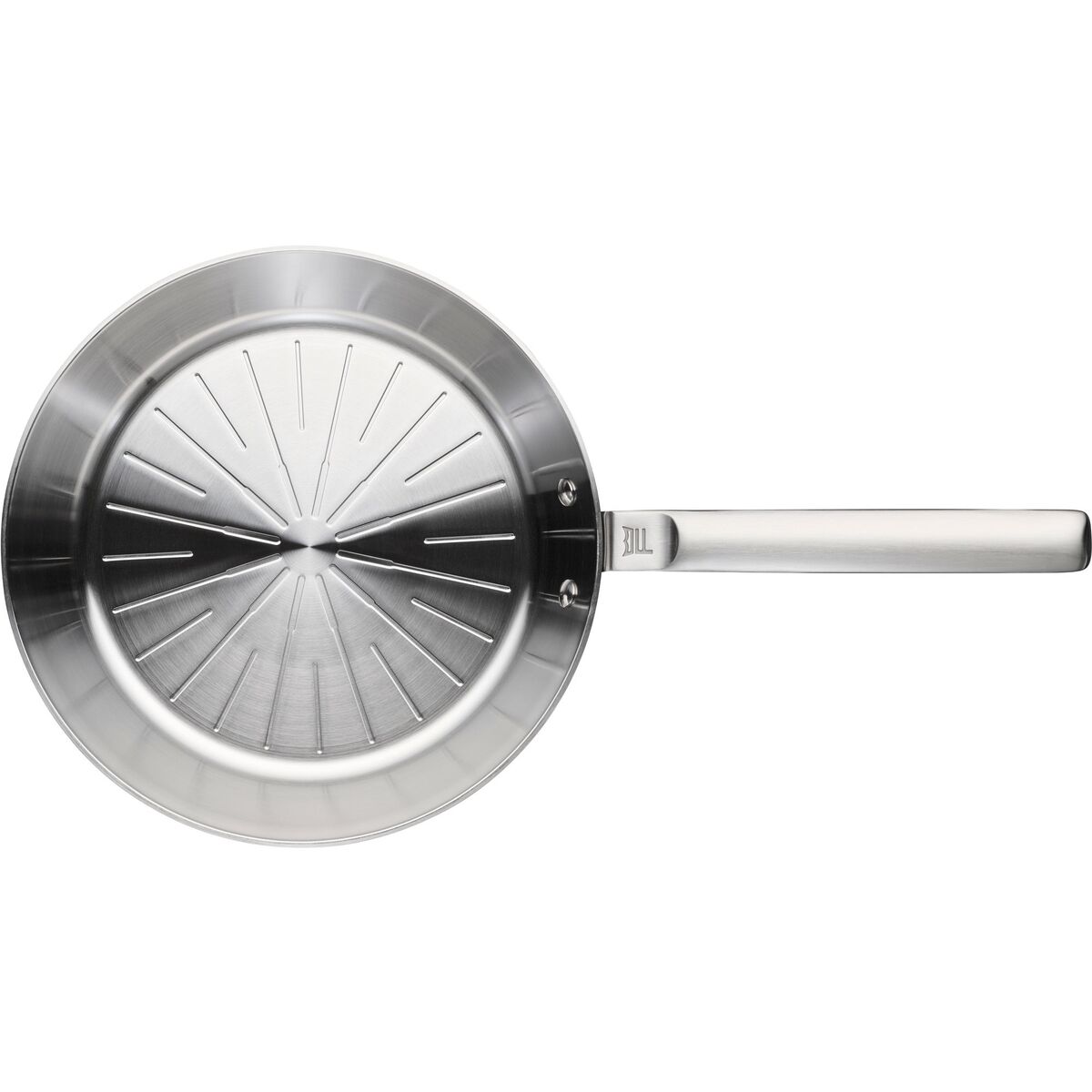 Norden stekepanne uten belegg 28 cm, rustfritt stål