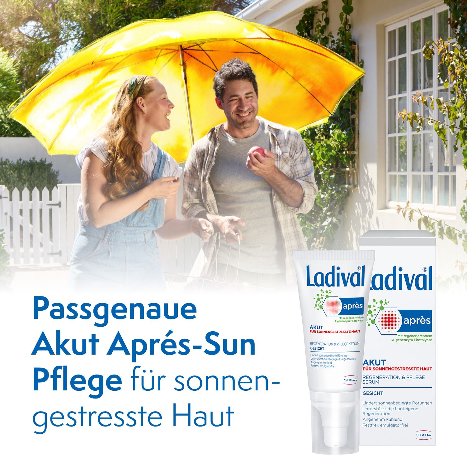Ladival® Akut Après Beruhigungs-Serum für sonnengestresste Gesichtshaut