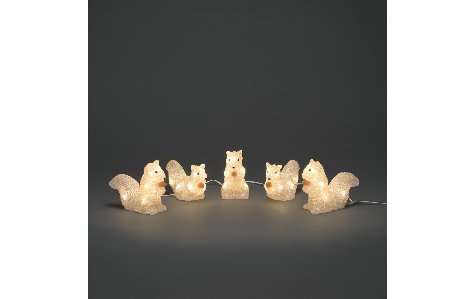LED-Figur Eichhörnchen, 5 x 8 LEDEichhörnchen für den Aussenbereich