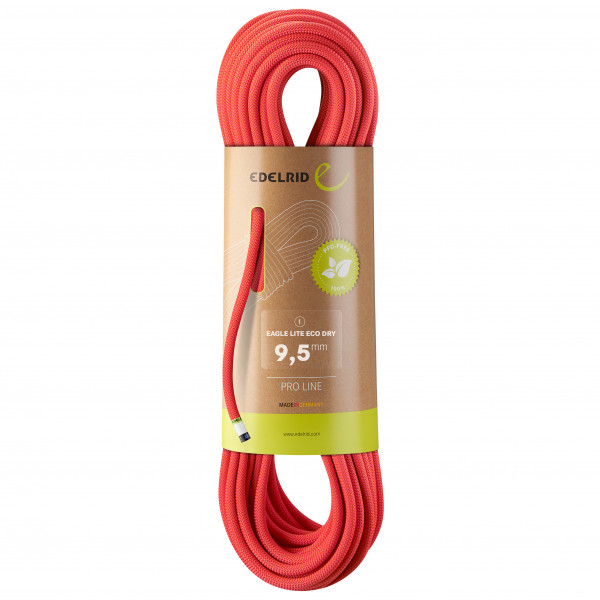 Edelrid - Eagle Lite Eco Dry 9,5 mm - Corde à simple