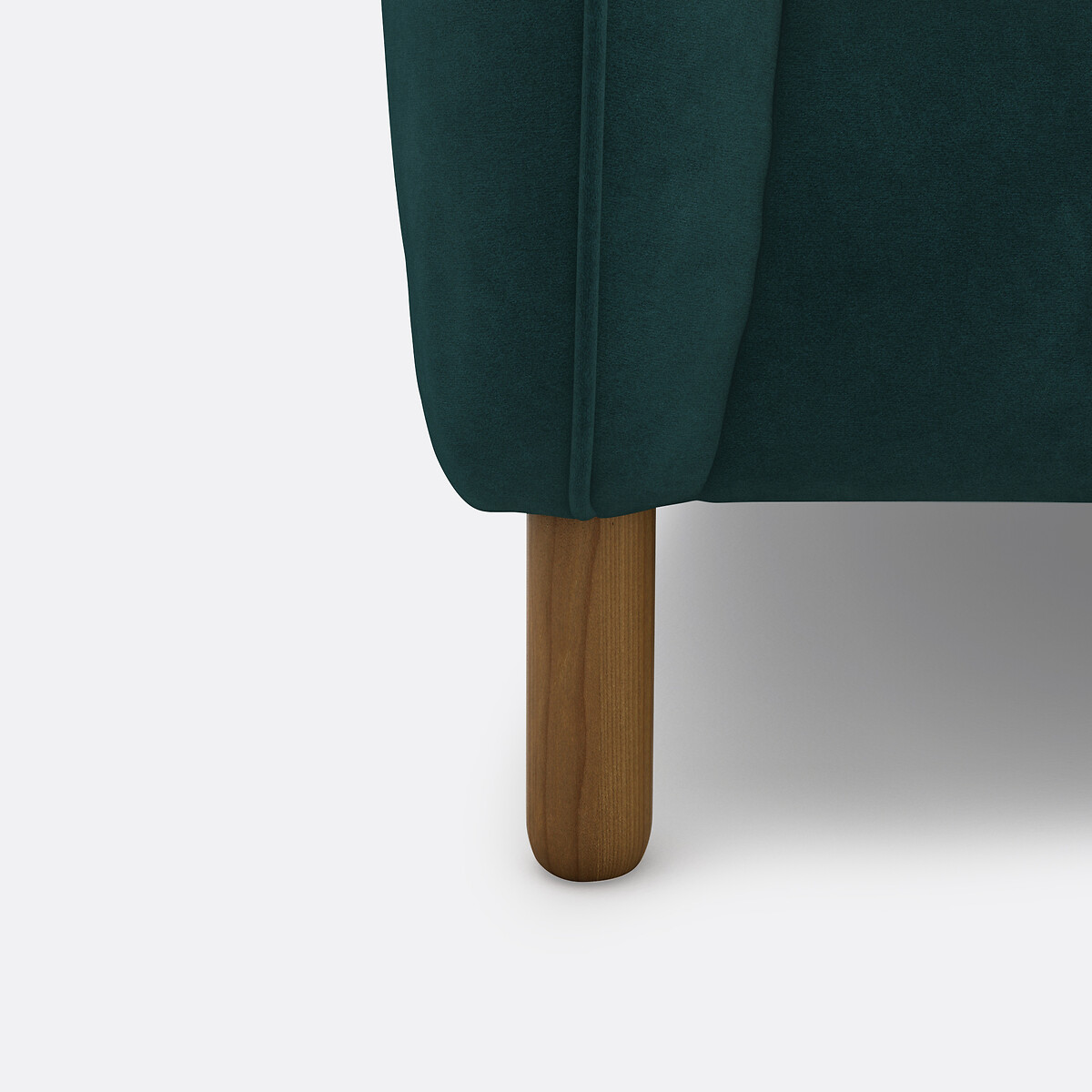 LA REDOUTE INTERIEURS<br>Sofá conversível de veludo, 4 lugares, Loméo