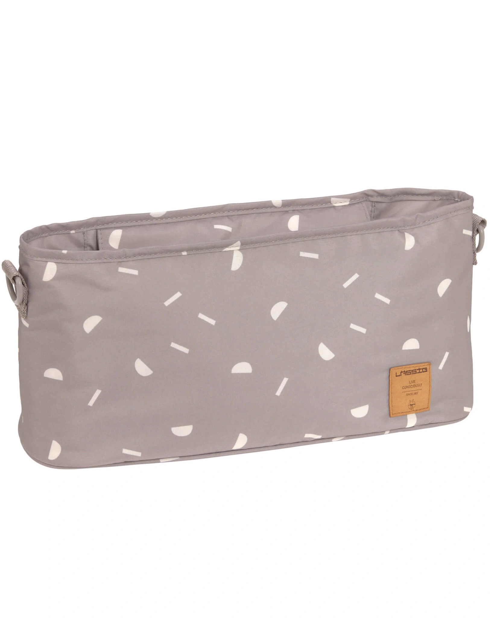 Kinderwagen-Organizer BLOCKS (36x13x17) in taupe