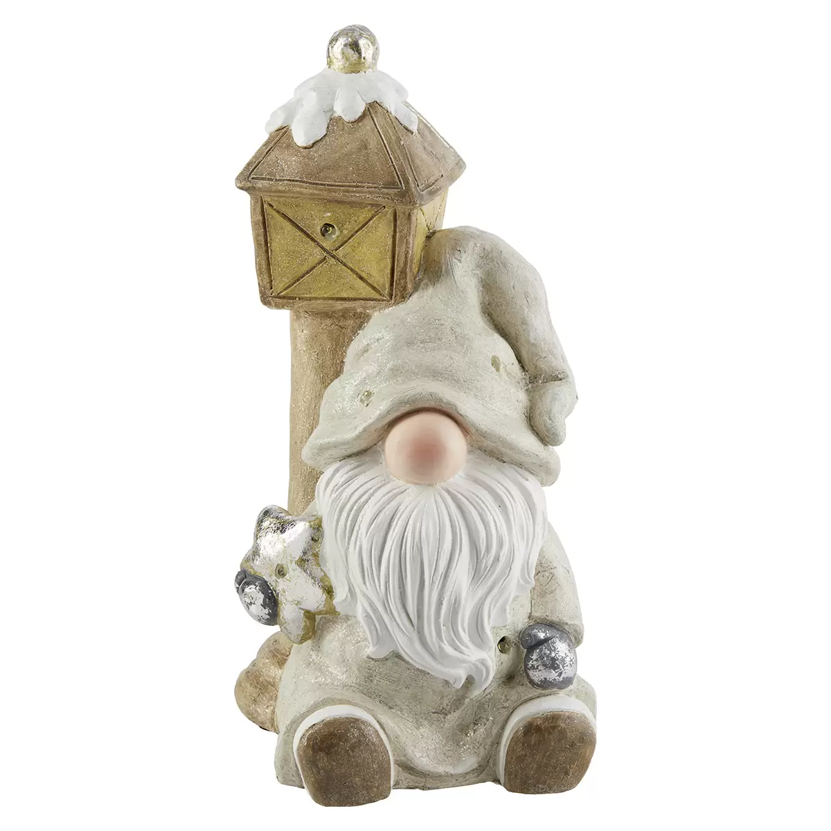 LED Weihnachtsfigur Duarte / Luca Bessoni braun,weiss