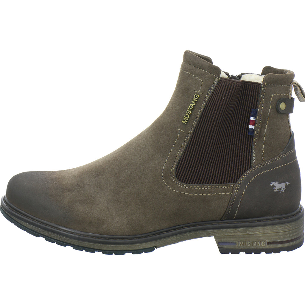Mustang Stiefel Herren Dunkelbraun
