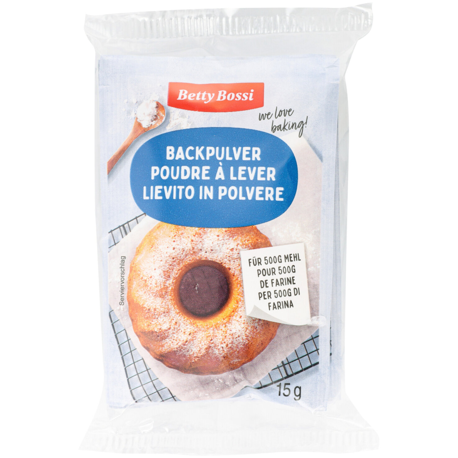 Betty Bossi Backpulver 4x15g