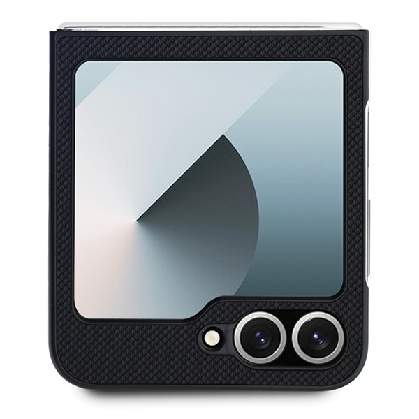 Samsung Galaxy Z Flip7 FE / Z Flip6 Hardcase Hülle Iconic Petit Pique (LCHCZF6PVCK) - Schwarz