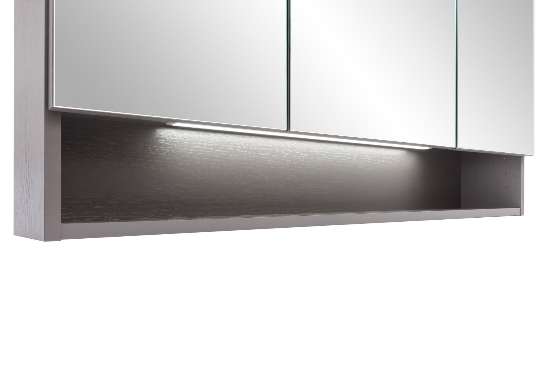 Bad-Spiegelschrank ANTWERPEN grau 60cm