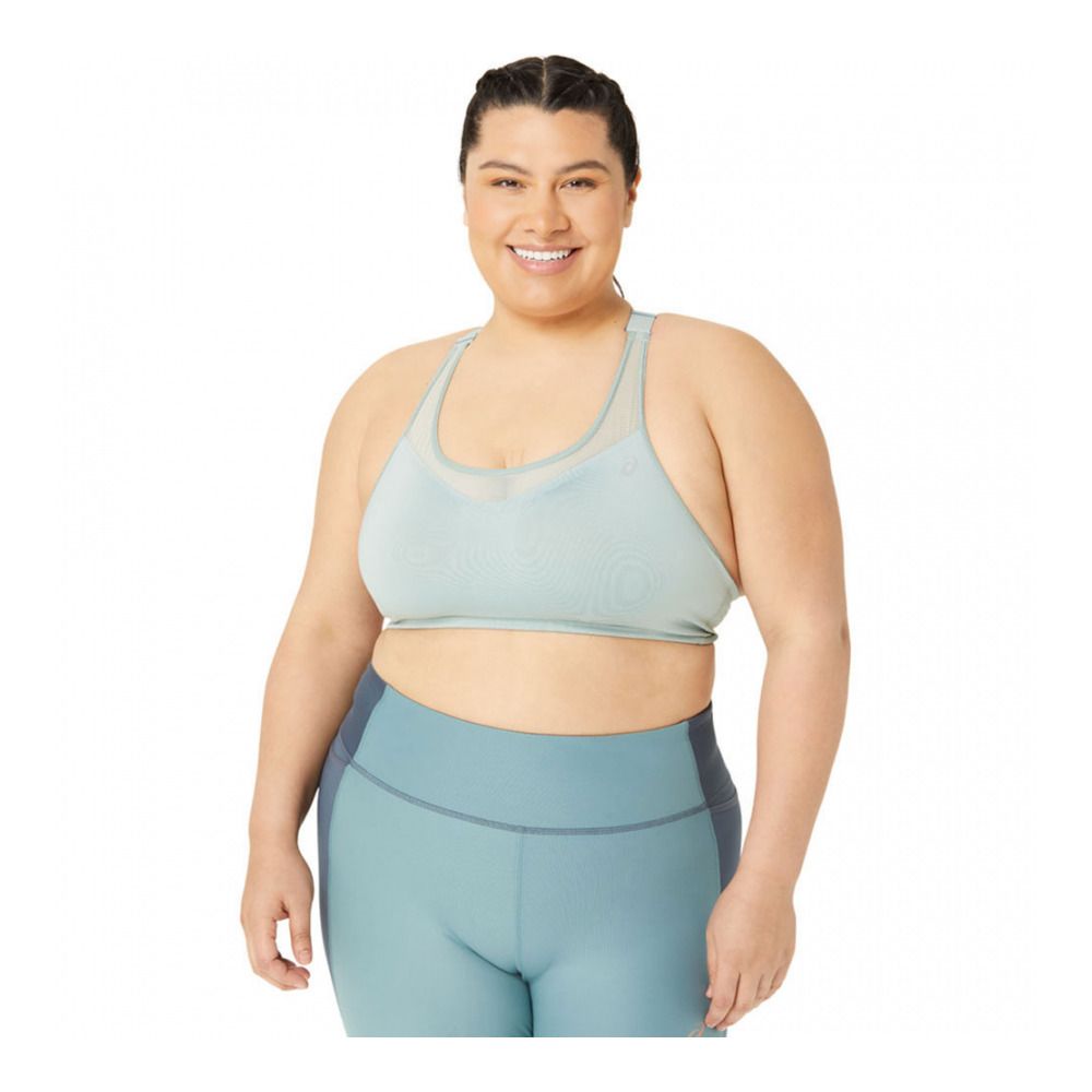 Asics ACCELERATE - Brassière Femme ocean haze