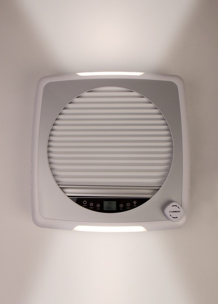 Carbest Dachventilator VanVent 40x40cm mit Fernbedienung, Schwarz