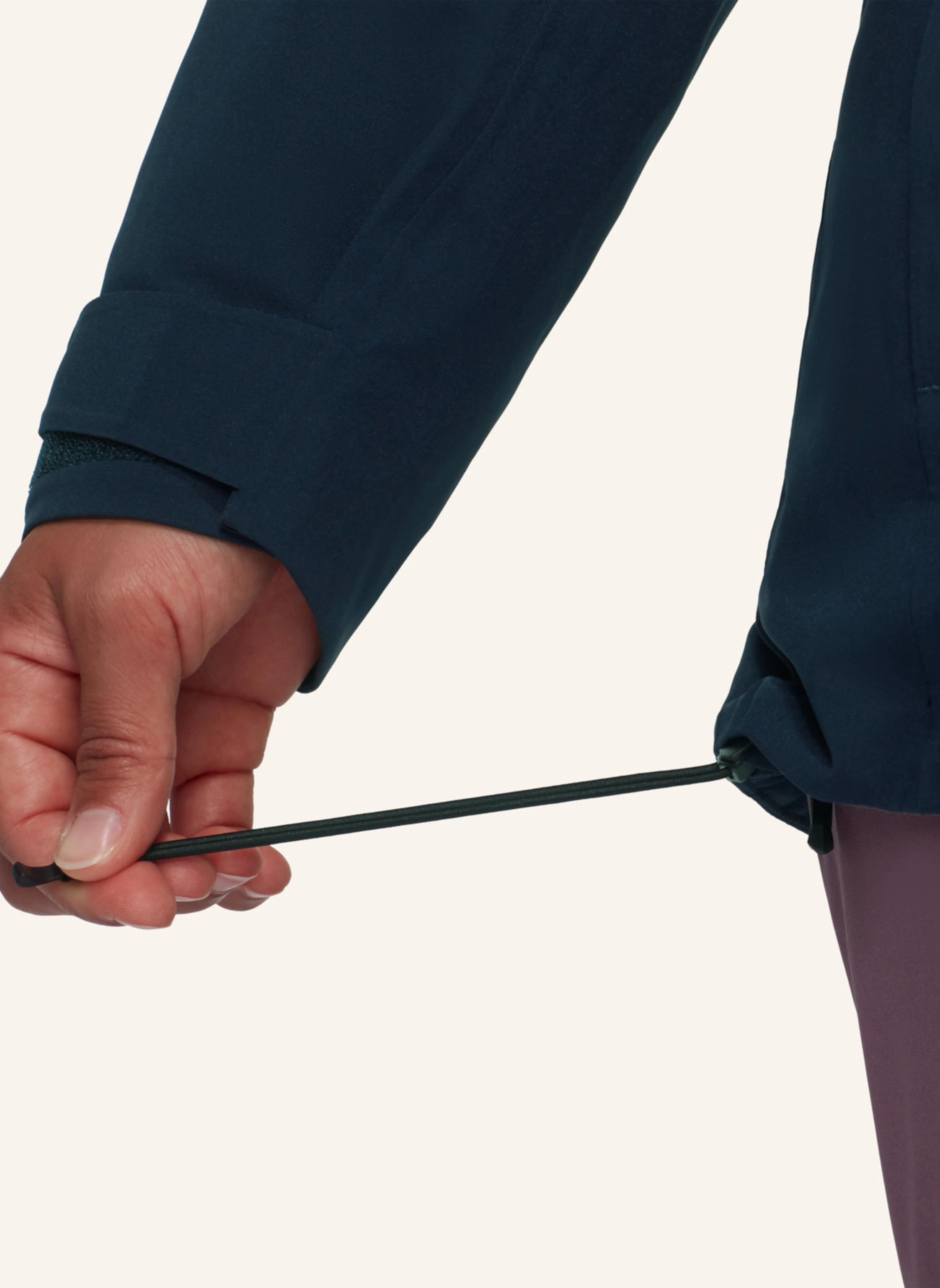 MAMMUT Gefütterte Hardshelljacke STONEY mit Kapuze