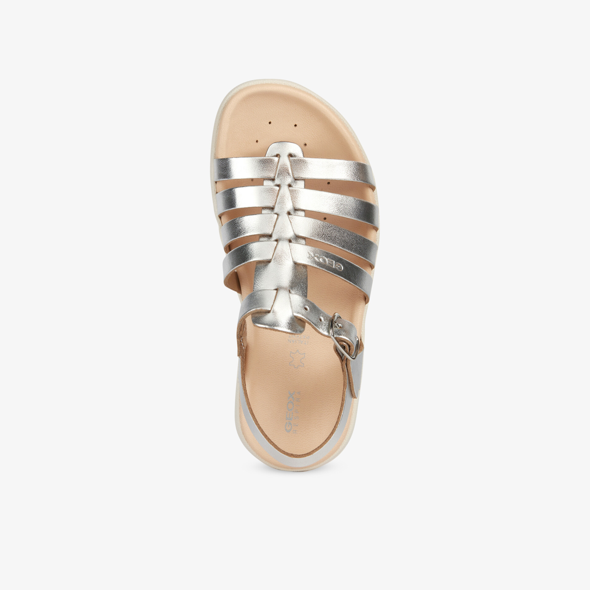 GEOX Kinder Sandalen silber