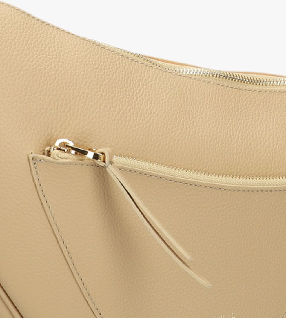 COCCINELLE beige coccinelle schoudertas snuggie