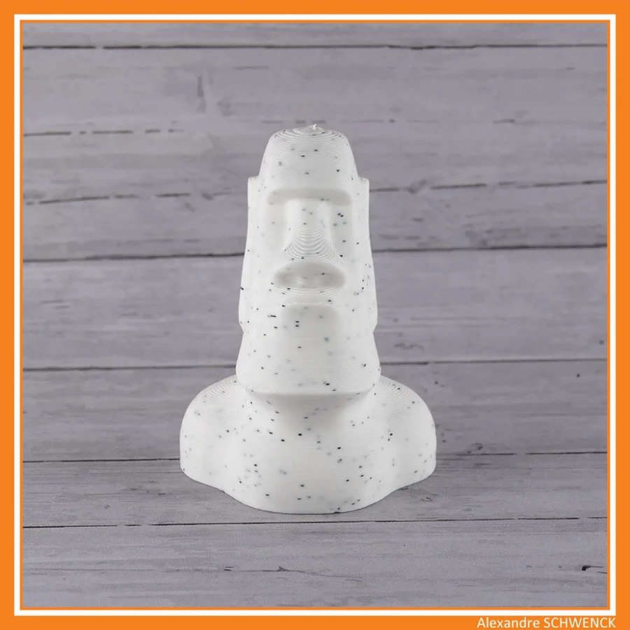Chromatik - PLA Marbre Blanc 750g - Filament 1.75mm