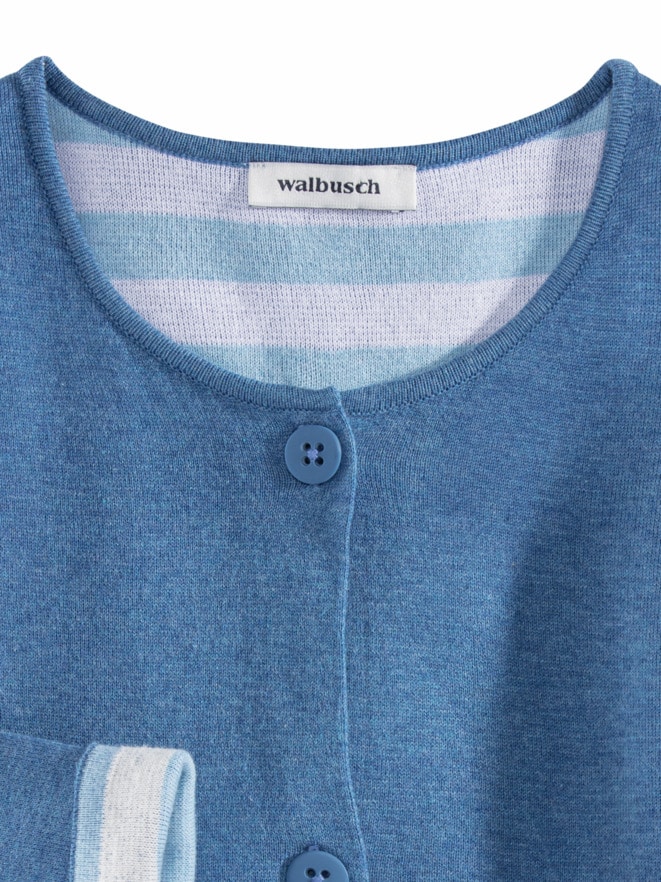 Doubleface-Strickjacke
