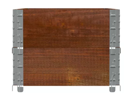 Jardinière bac lit surélevé bois marron 100 x 50 x 41 cm 02_0037283