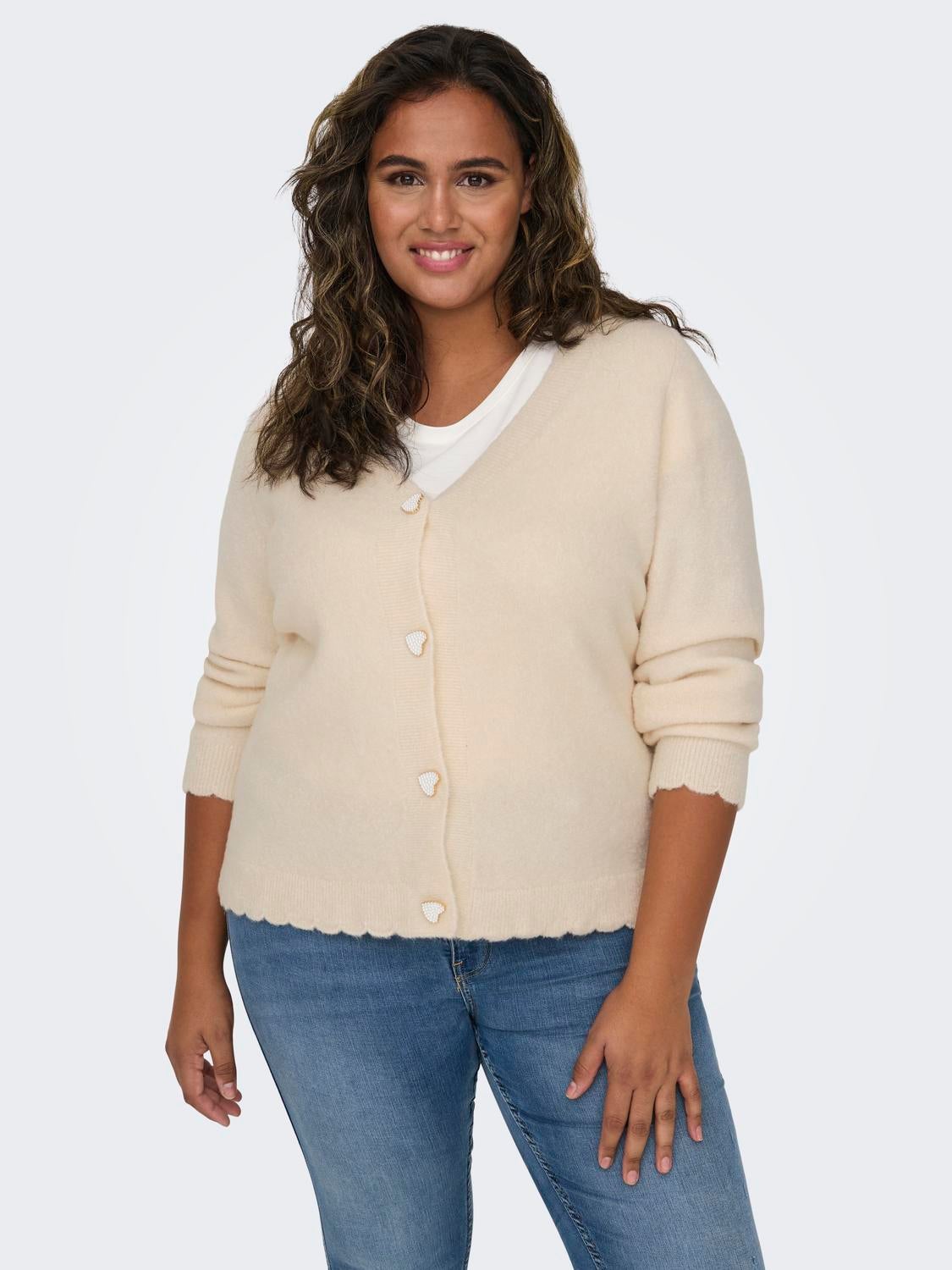 CARROSITTA Strickjacke Birch