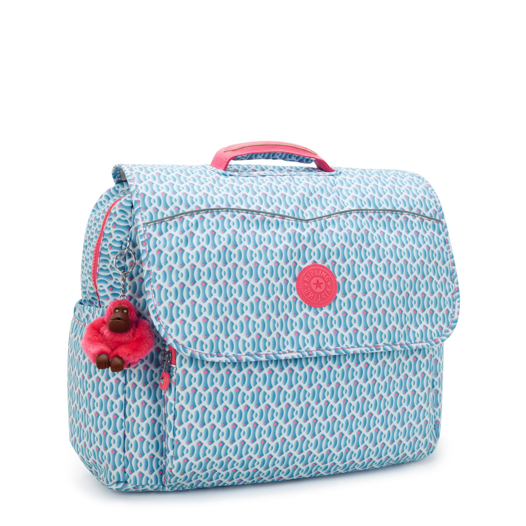 CODIE L Grand cartable avec bretelles rembourrées ajustables - Dreamy Geo Combo