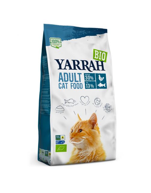 Yarrah Biologisch Adult Vis - Kattenvoer
