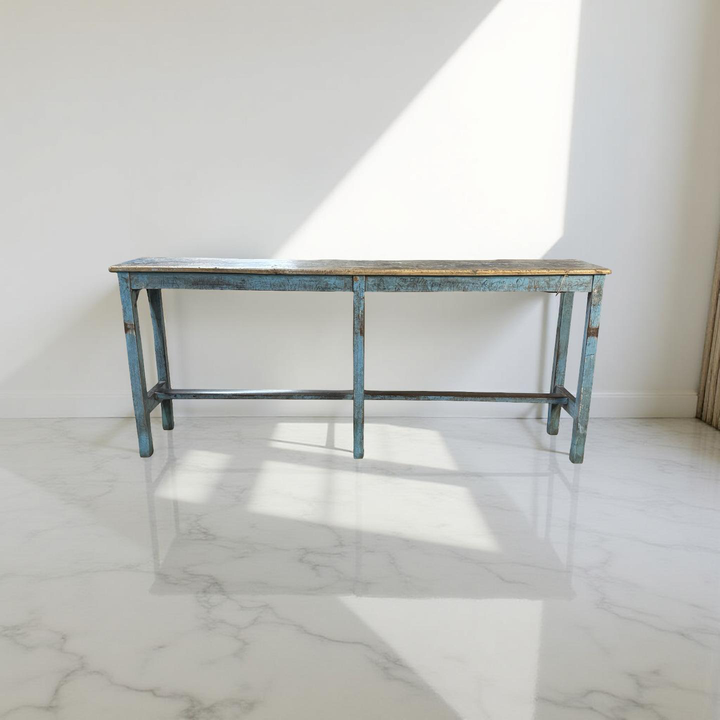 Dressoir blauw uniek