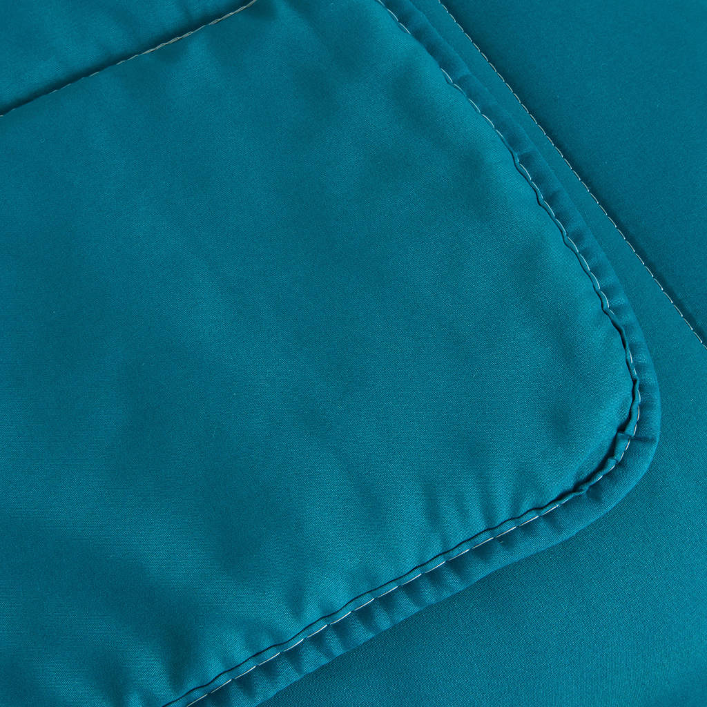 Perfect 1 persoons dekbed, voldoet volledig aan mij verwachting.all-in one lazy dekbed turquoise