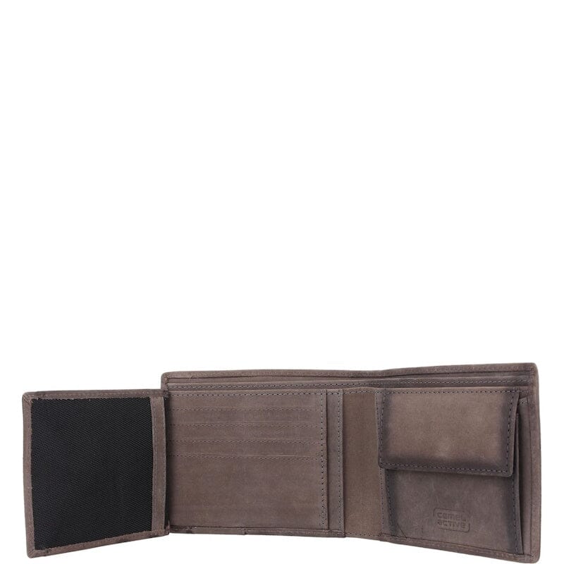 Camel Active Dallas Billfold 9CC RFID-Protection Grey