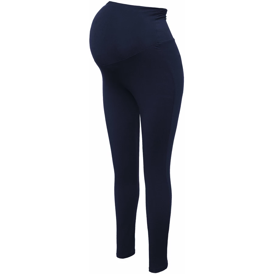 Cool Mama Schwangerschafts-Leggings Basic blau