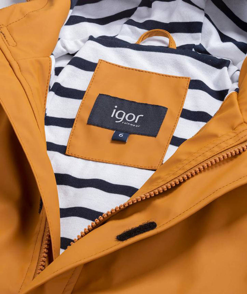 Igor unisex regenjas zomer Euri karamel