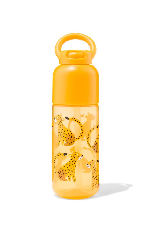 gourde avec paille guépard 300ml