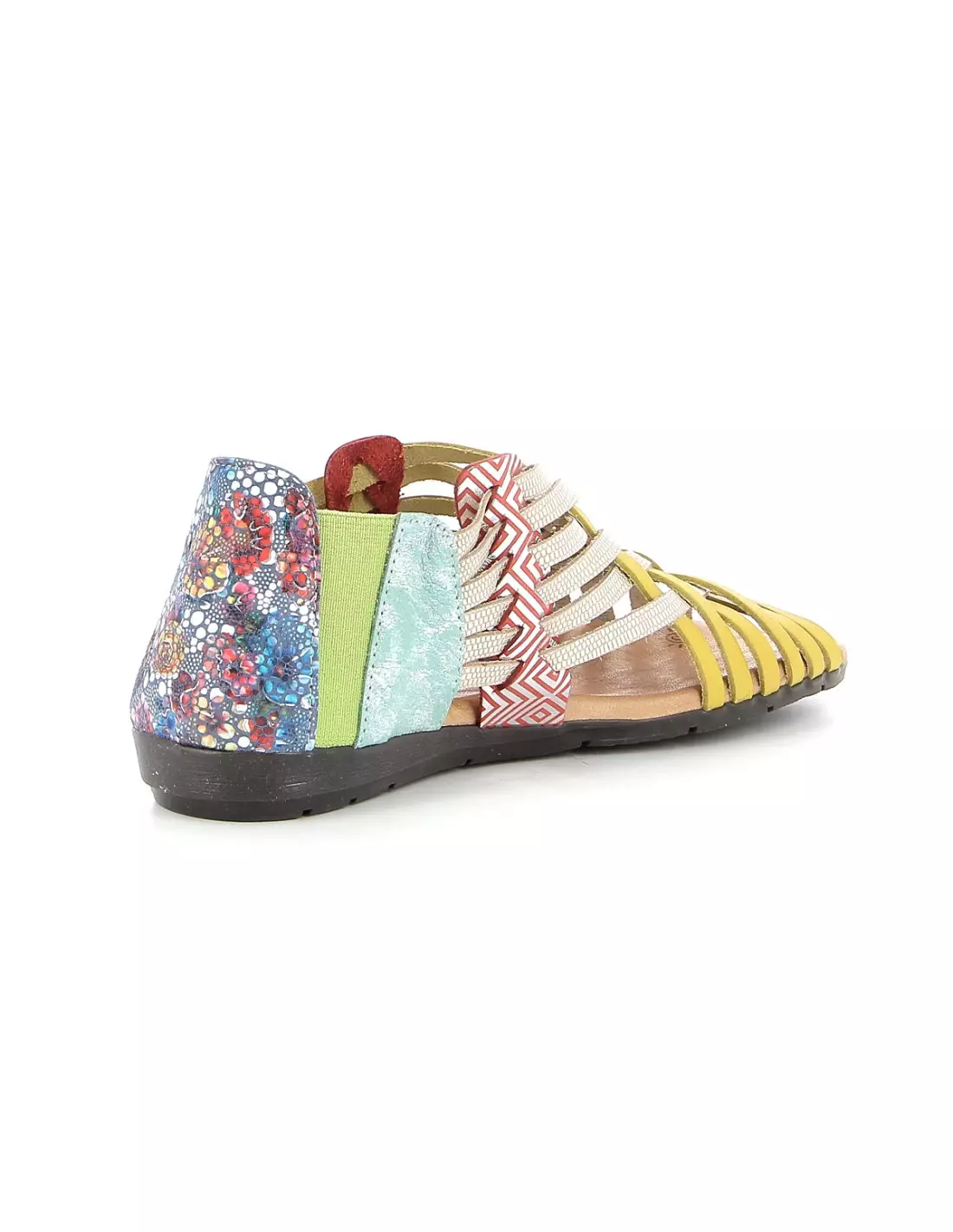 TRISOLES TRIBA 1224 COMBI JAUNE 12 - Sandales & nu-pieds Jaune