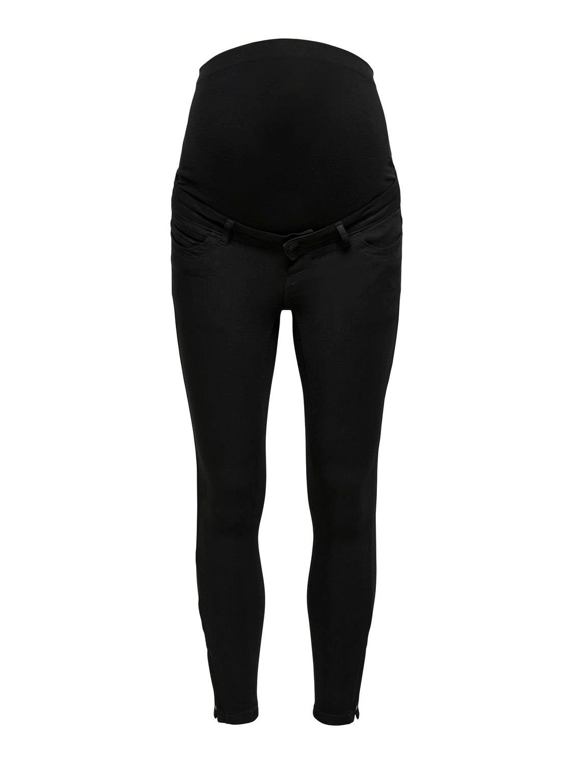 OLMKENDELL Mittlere Taille Skinny Fit Jeans Black